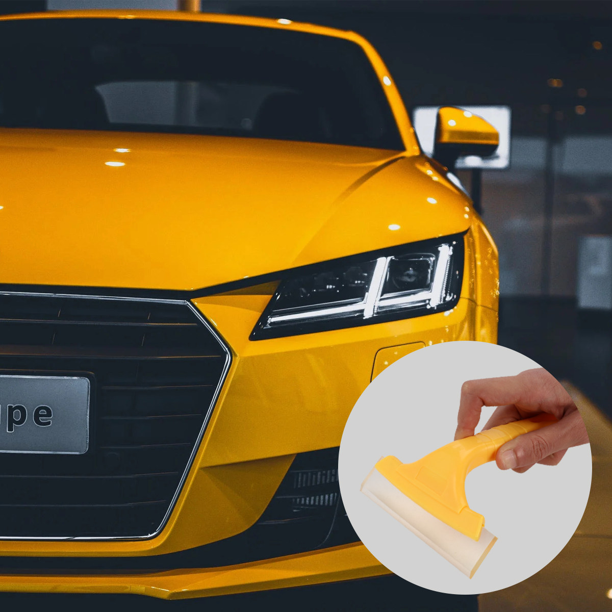 Air Bubble Remover - 2Pcs Waterproof Multifunctional Scrapers for Car