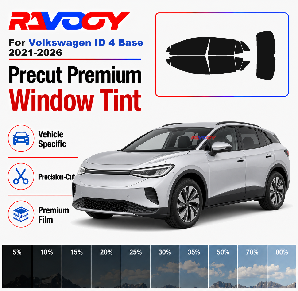 Premium Precut Window Tint Kit - Privacy Screen Protector recensie en prijs