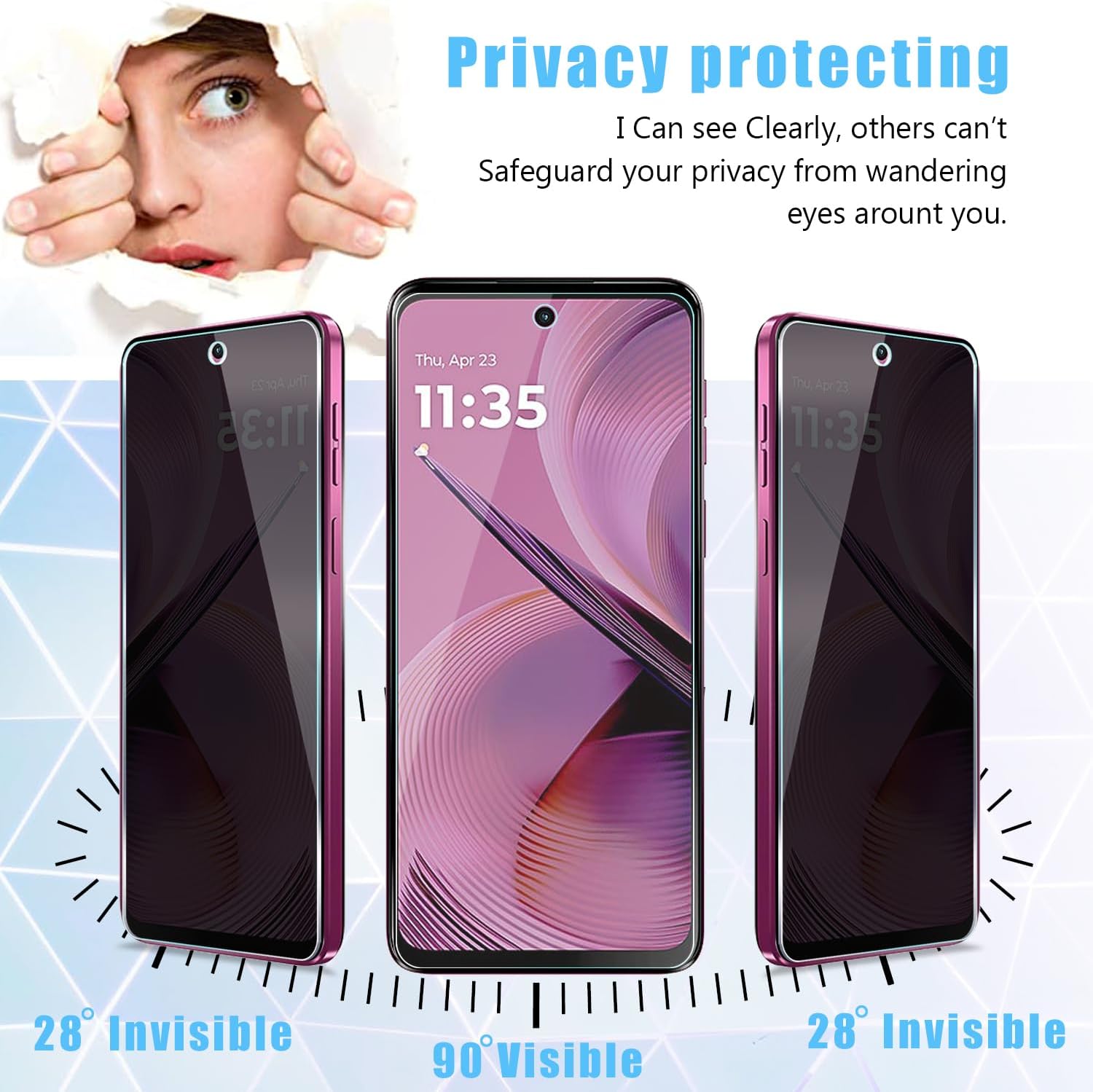 [2 Pack] For Honor 400 Lite/40 - Privacy Filter 2Pack recensie en prijs