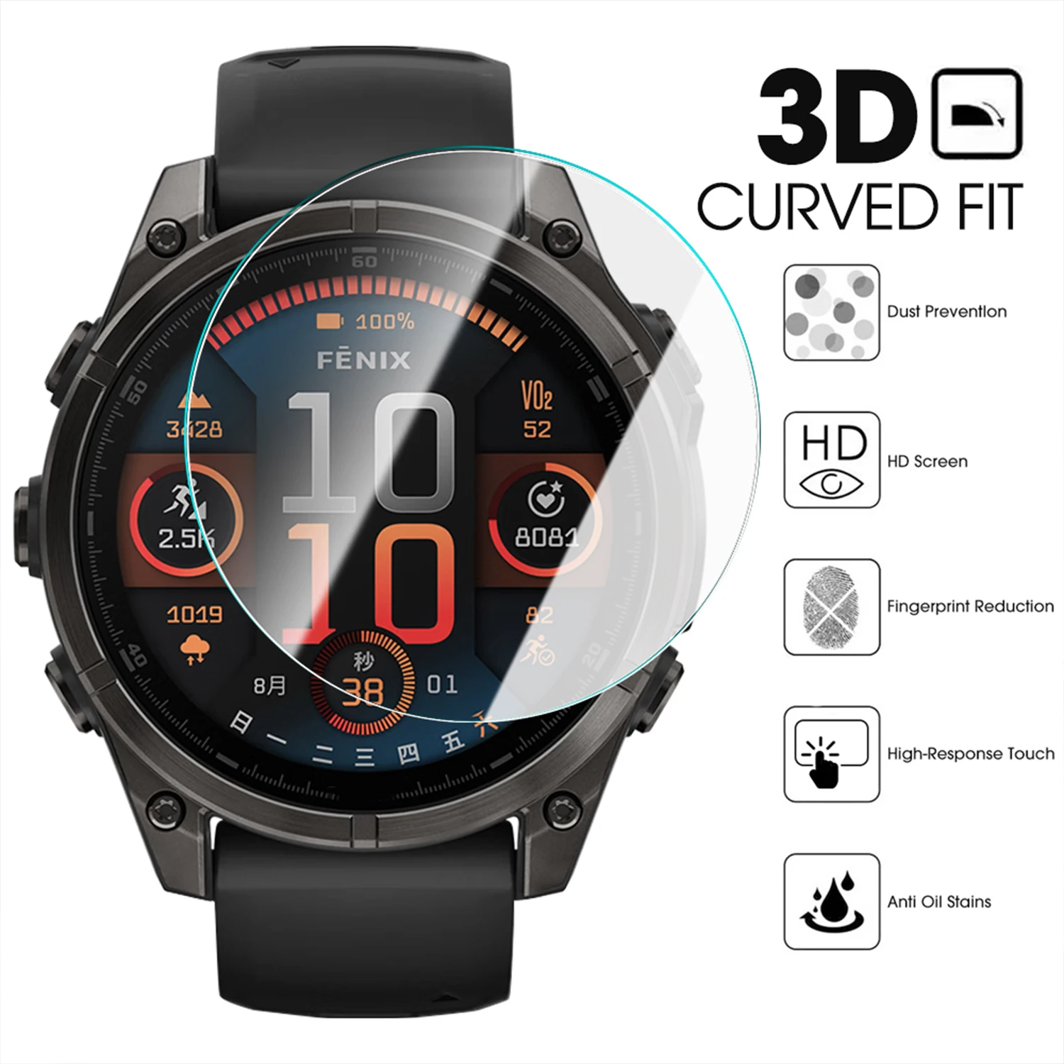 HD Tempered Glass For Garmin F - Screen Alignment Tool recensie en prijs