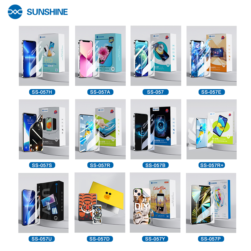 SUNSHINE 057 Series Hydrogel F - Screen Protector Cutter recensie en prijs