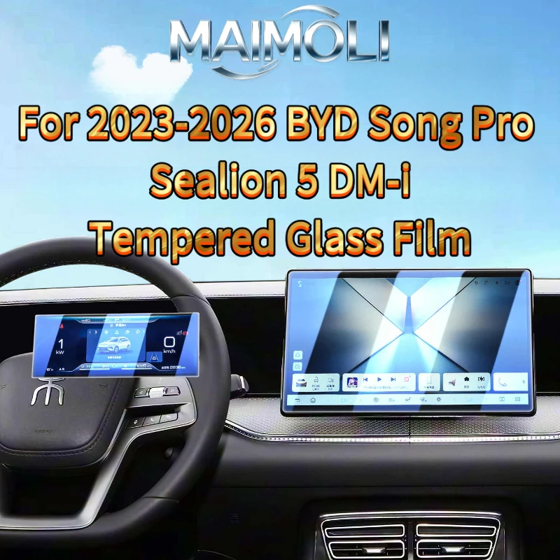 For BYD Song Pro DM-i Sealion  - Tempered Glass Screen 9H recensie en prijs
