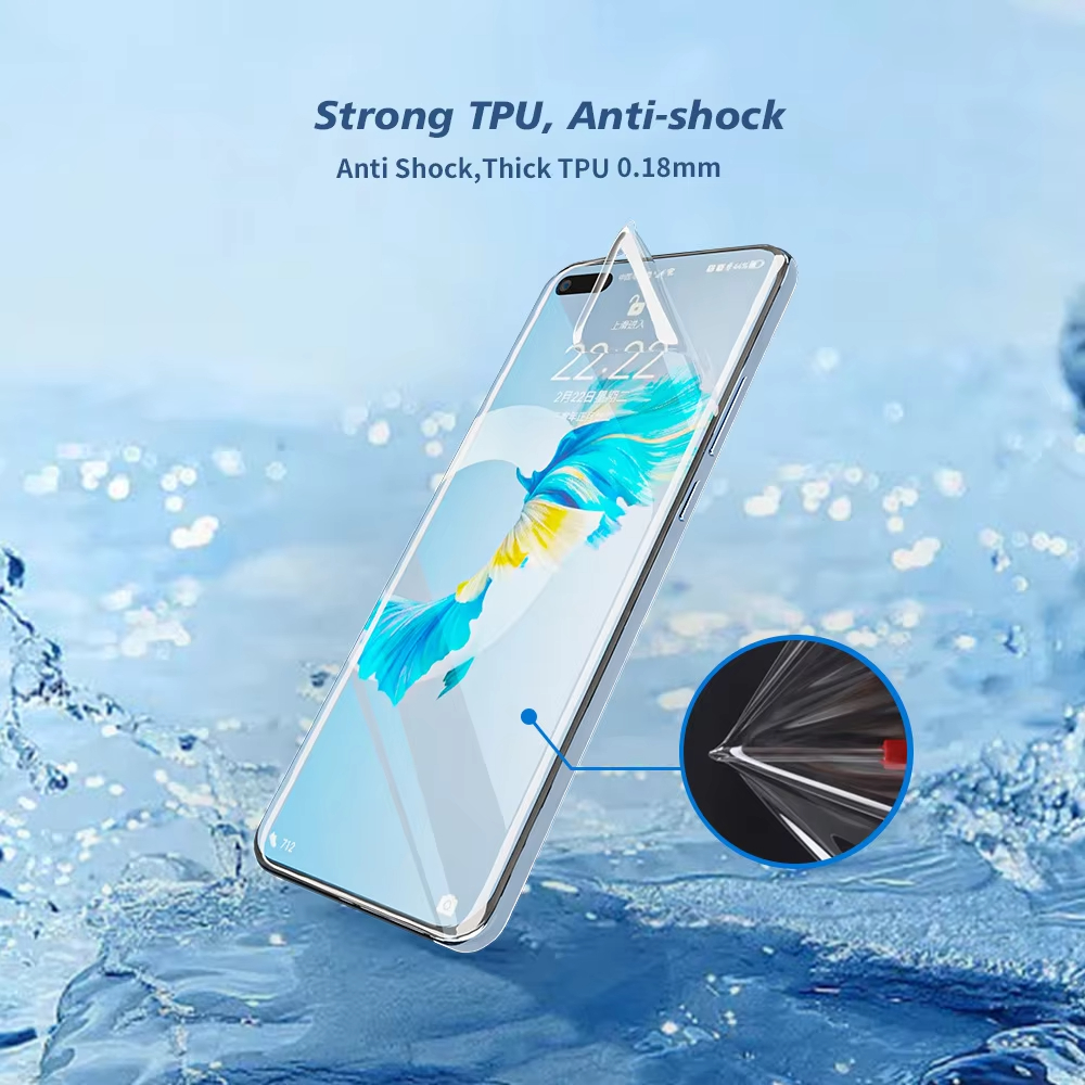 FONLYU 50pc HD Traceless TPU H - Screen Protector Cutter recensie en prijs