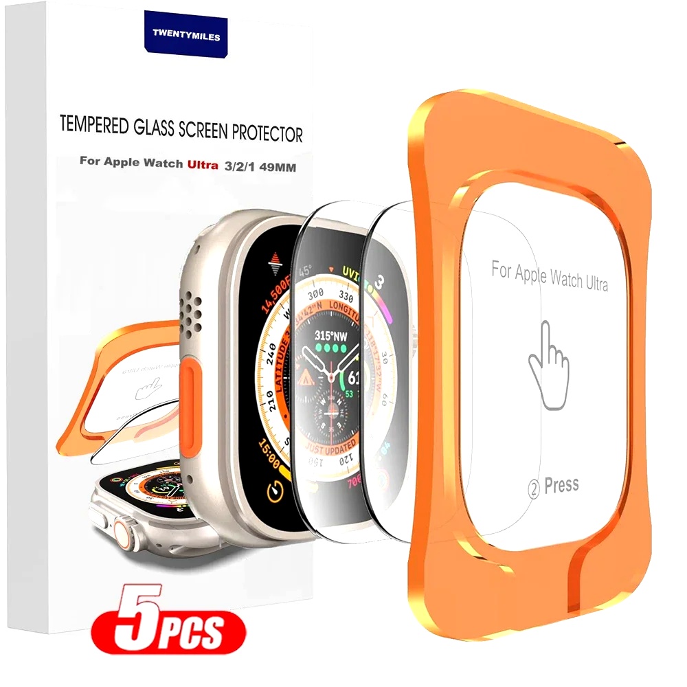 Tempered Glass For Apple Watch - Screen Alignment Tool recensie en prijs