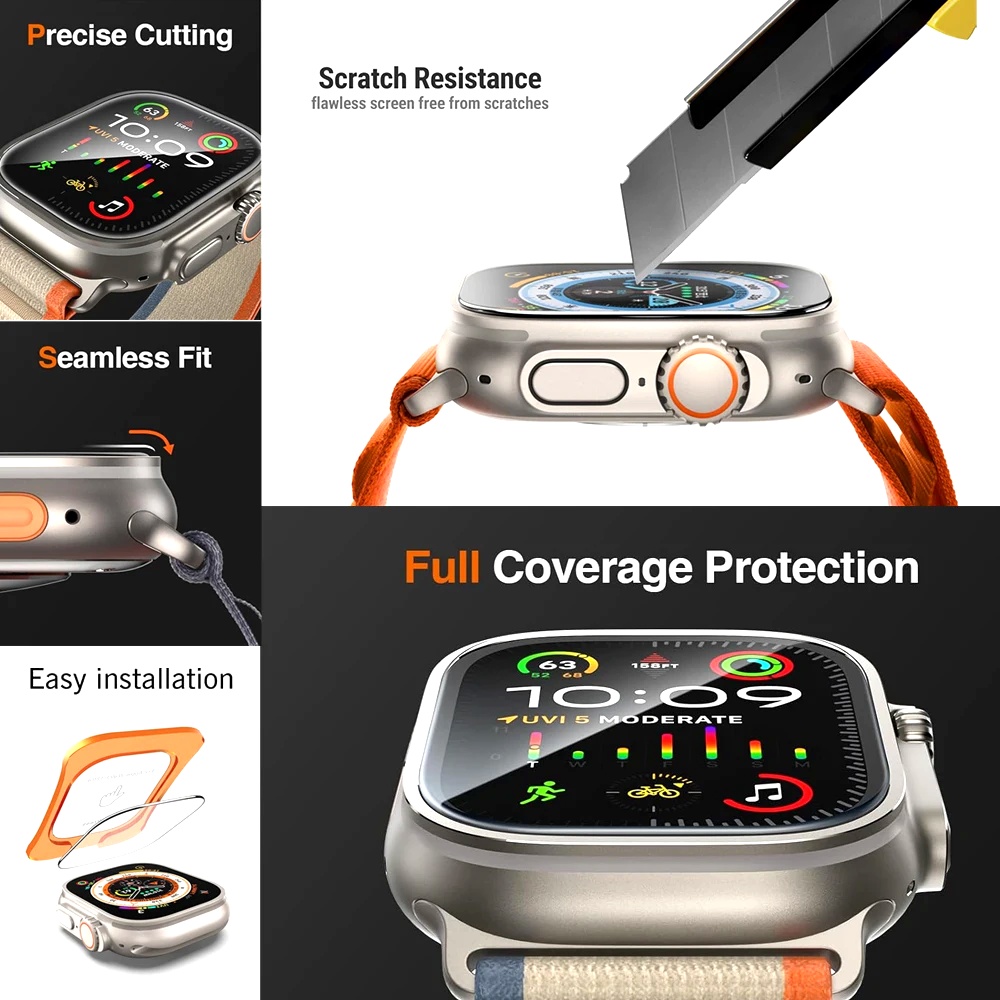 Tempered Glass For Apple Watch - Screen Alignment Tool recensie en prijs