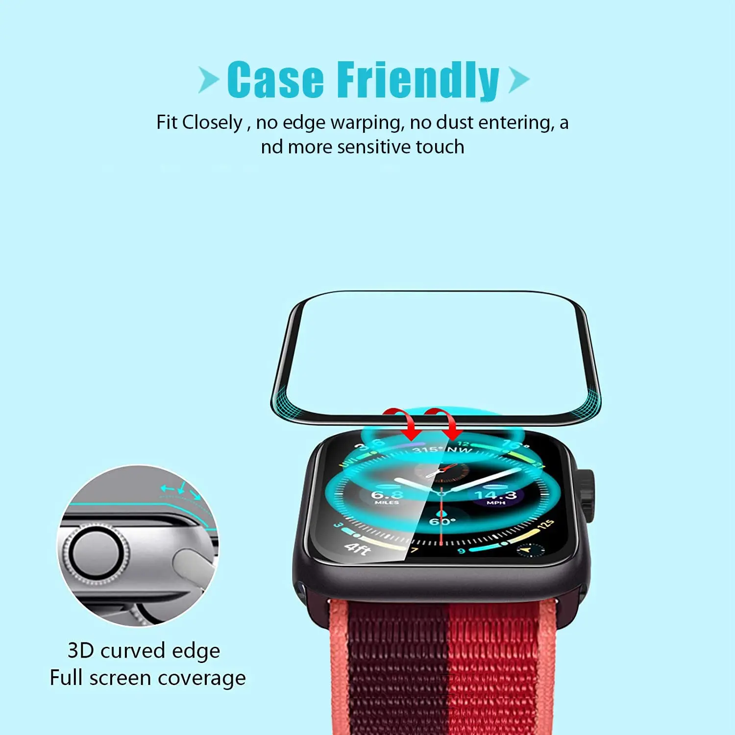 Screen Protector 3D Tempered F - Smartwatch Screen Film recensie en prijs