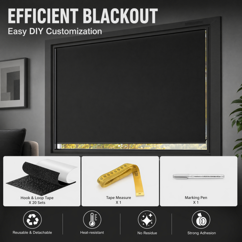 100% Blackout Curtain Darkest  - Privacy Screen Protector recensie en prijs