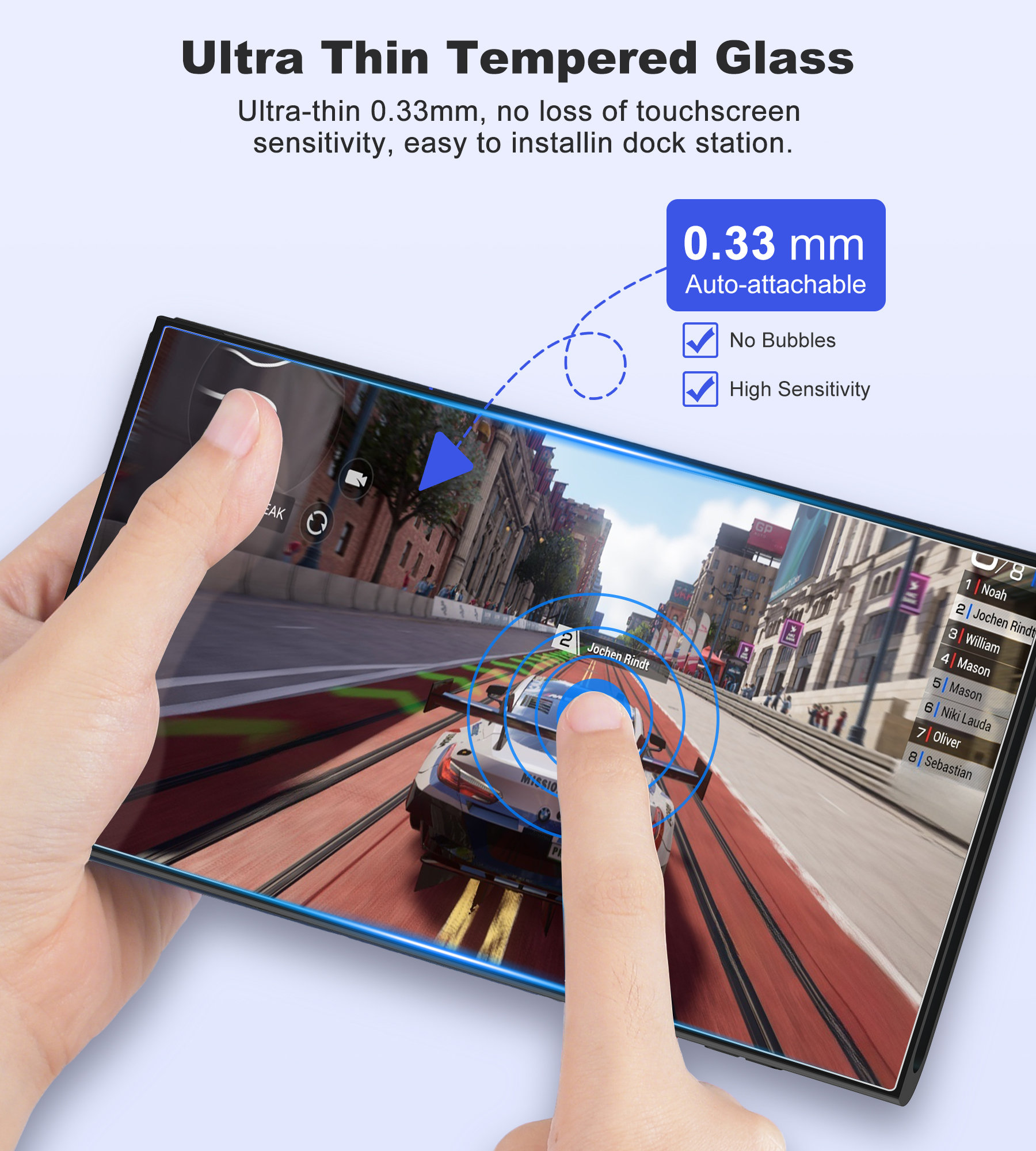 BEBONCOOL 2-Pack Tempered Glas - Screen Alignment Tool recensie en prijs