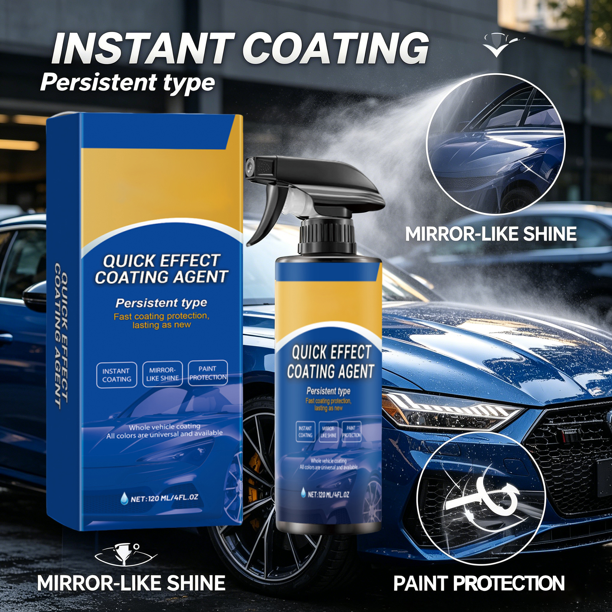 Car Quick Coating Agent Spray  - Nano Liquid Coating recensie en prijs