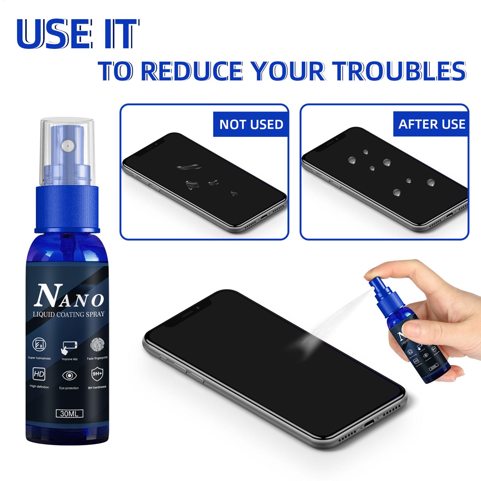 Liquid Screen Protector Spray  - Oleophobic Coating Spray recensie en prijs
