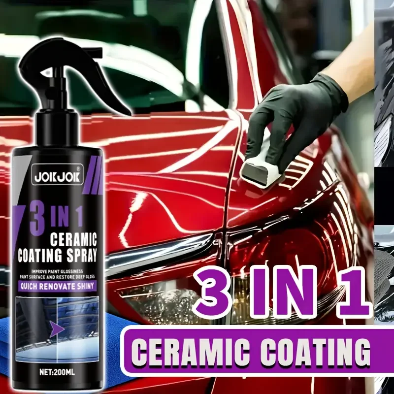 3 in 1 Car Ceramic Liquid Coat - Nano Liquid Coating recensie en prijs