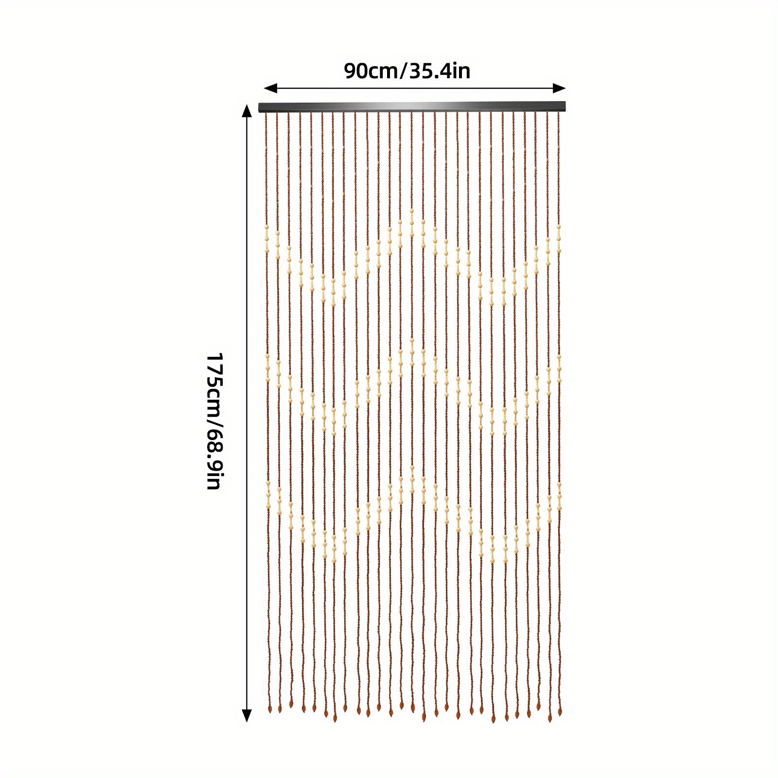 90cm*175cm*27 Vintage Wooden B - Privacy Screen Protector recensie en prijs